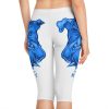 HITY Blue Face Women's Capri Leggings - Image 14