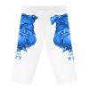 HITY Blue Face Women's Capri Leggings - Image 8