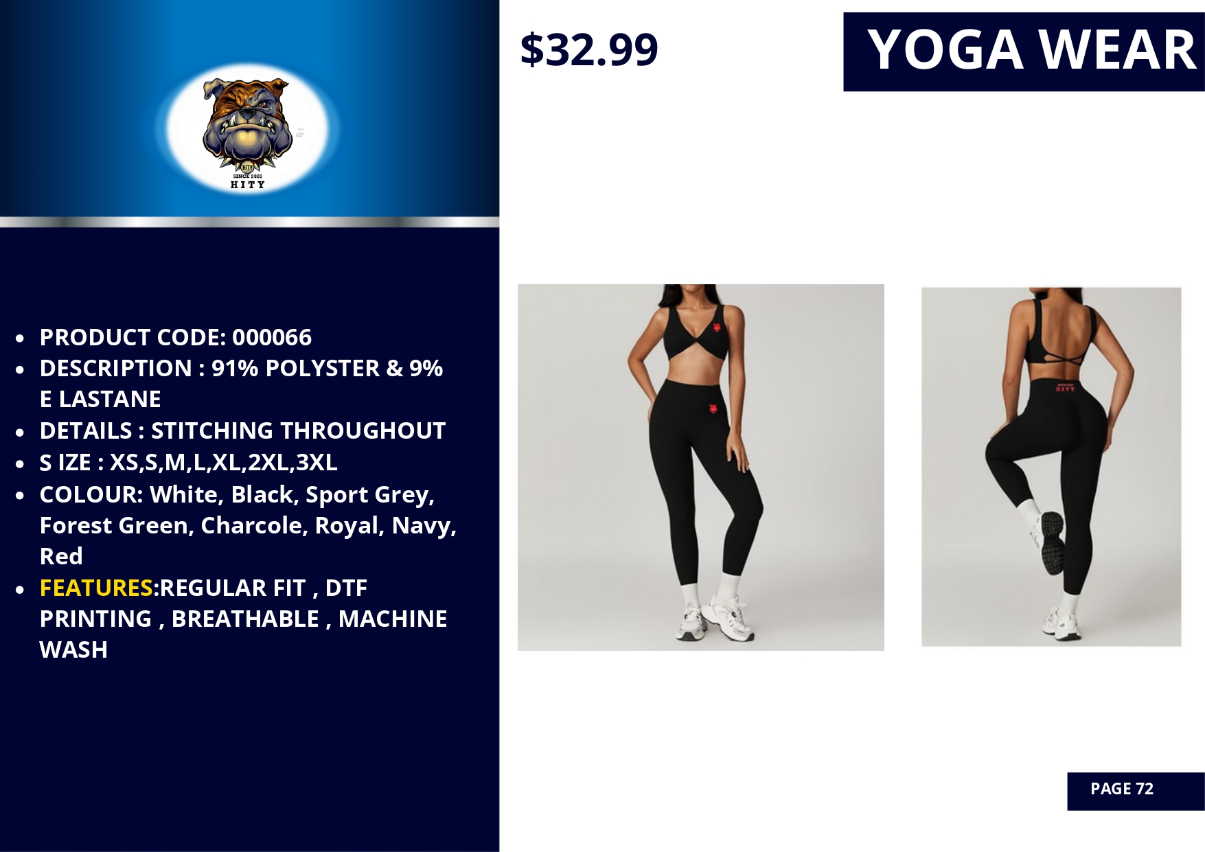 Woman modeling black high-waisted yoga leggings with cut-out detail.