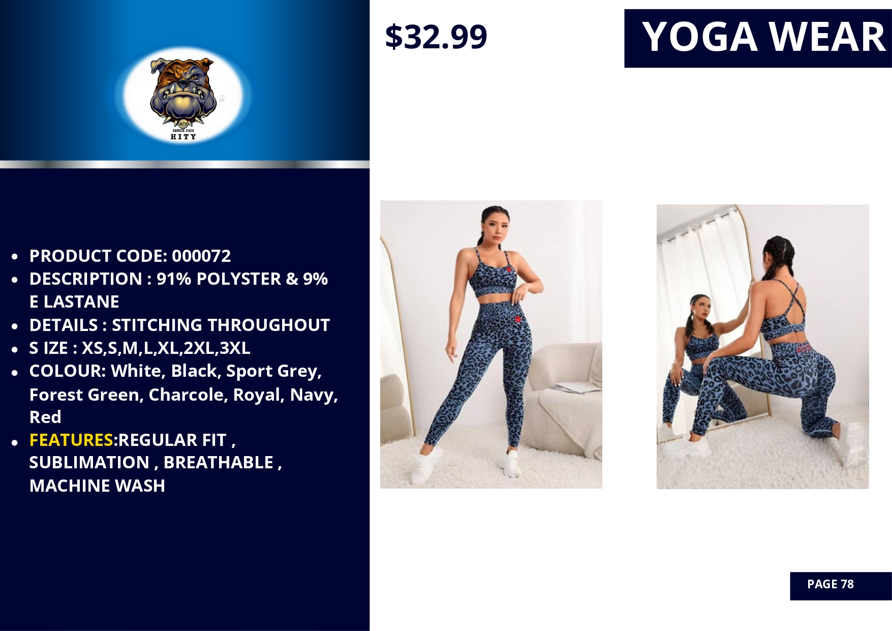 Two women demonstrating high-waisted yoga leggings in active poses.